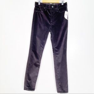 HUDSON Barbara Super Skinny Jeans 25 velvet b406